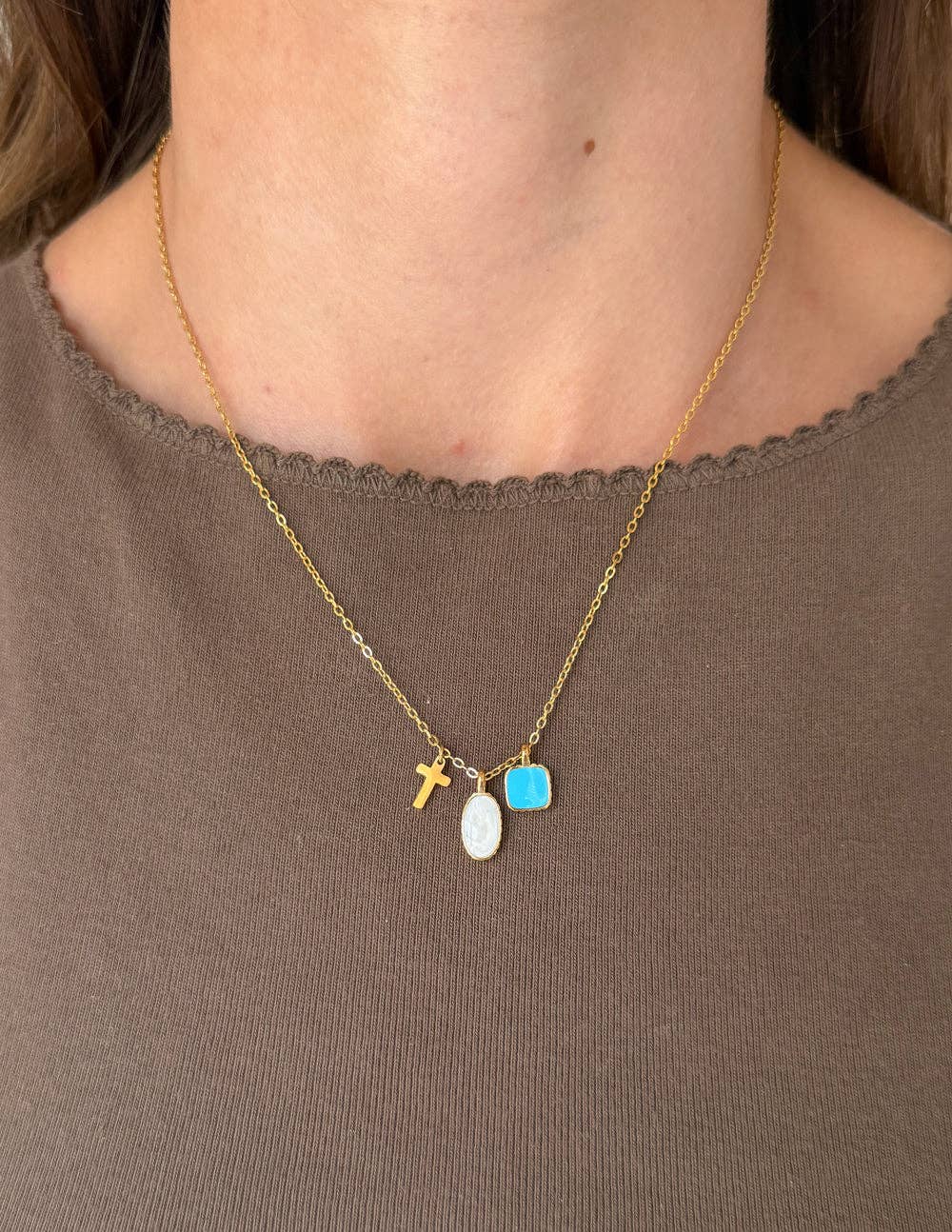 Ascend Charm Link Necklace