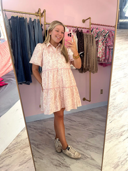 English Rose Tiered Dress