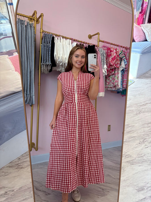 Cherry Picnic Midi